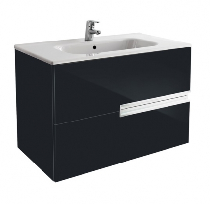 Тумба под раковину Roca Victoria Nord Black Edition 80 см