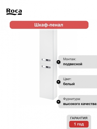 Пенал Roca Gap левый