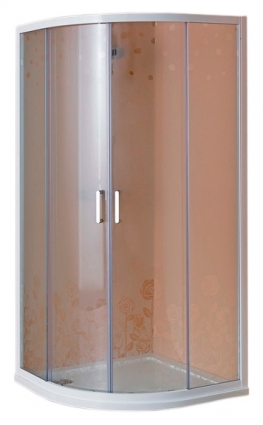 Душевой уголок Cezares Rosa R2 80 RO Bi