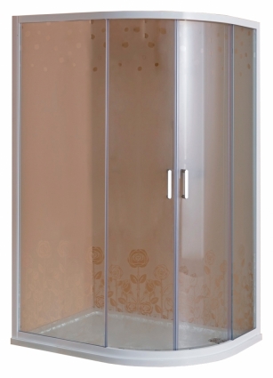 Душевой уголок Cezares Rosa RH2 120/90 RO Bi L