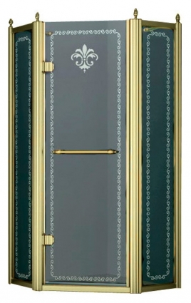 Душевой уголок Cezares Retro P1 90 PP Br L