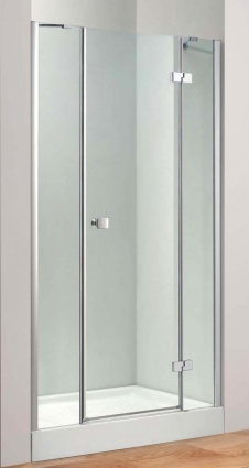 Душевая дверь в нишу Cezares Crystal B13 80/60/30 C Cr R