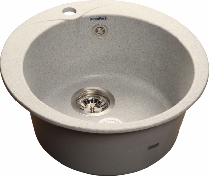 Мойка кухонная GranFest Rondo GF-R480 серая