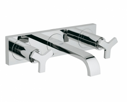 Смеситель для раковины GROHE Allure верхняя монтажная часть, 3 отверстия