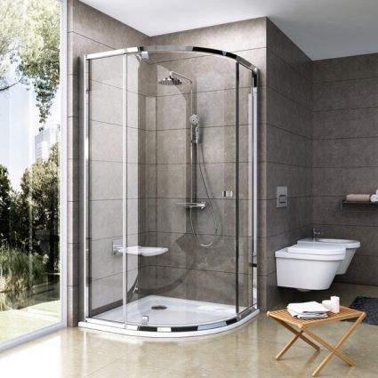 Душевой уголок Ravak PSKK3-100 Transparent, профиль хром