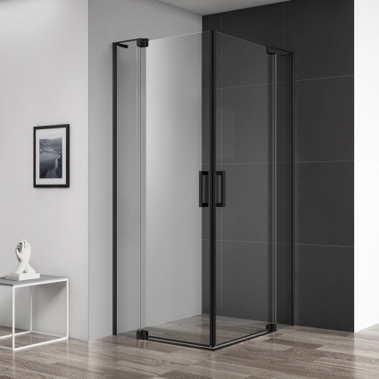 Душевой уголок Cezares Slider AH 2 70/80 100/110 C NERO