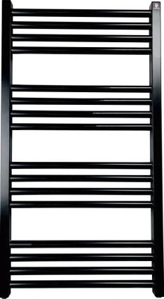 Полотенцесушитель электрический Terma Fiona 48x90, черный матовый