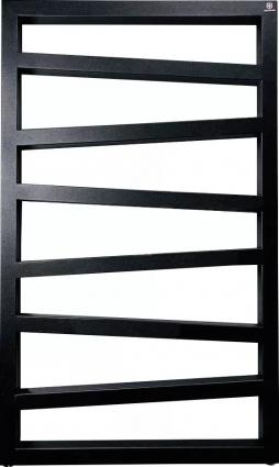 Полотенцесушитель электрический Terma Zigzag 50x83, черный металлик