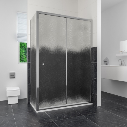 Душевой уголок RGW Classic CL-45 (1260-1310)x1000x1850 стекло шиншилла