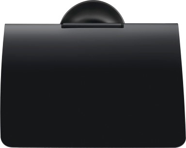 Держатель туалетной бумаги Duravit Starck T 0099404600 черный, с крышкой