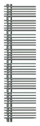 Полотенцесушитель водяной Zehnder Yucca Star хром
