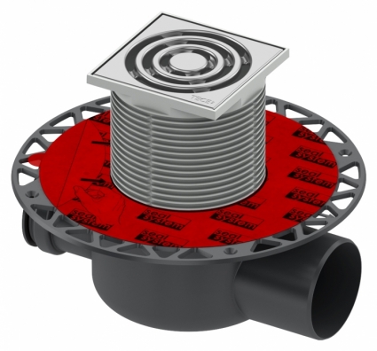 Душевой трап Tece TECEdrainpoint S горизонтальный DN 70 DN 50