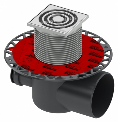 Душевой трап Tece TECEdrainpoint S горизонтальный DN 100 DN 50