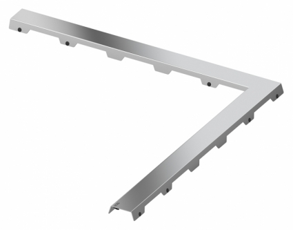 Решетка Tece TECEdrainline Steel II 100х100 см угловая