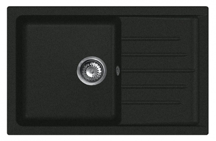 Мойка кухонная GranFest Practic GF-P760L черный