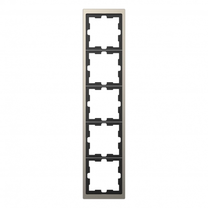 Рамка 5-постовая Schneider Electric Merten D-Life MTN4050-6550