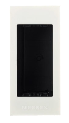 Цоколь для установки в мебель ABB Zenit альпийский белый 2CLA267100N1101