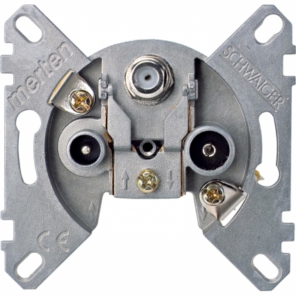 Розетка TV-FM-SAT оконечная Schneider Electric Merten Antique/Artec MTN466097