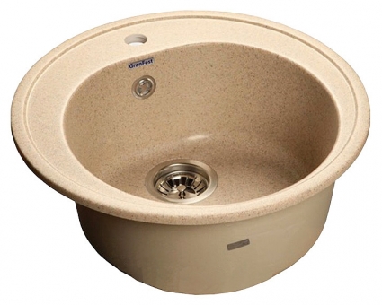 Мойка кухонная GranFest Rondo GF-R510 песочный