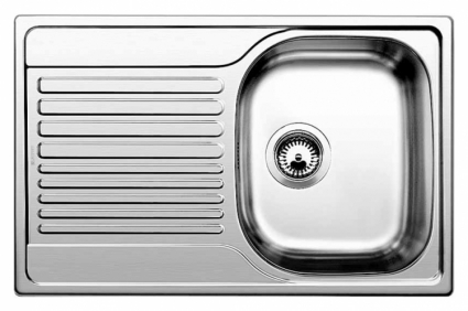 Мойка кухонная Blanco Tipo 45 S Compact сталь полированная