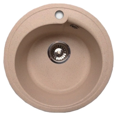 Мойка кухонная GranFest Rondo GF-R450 песочный