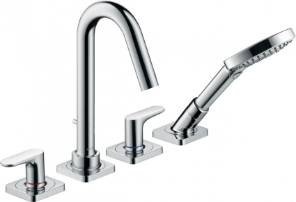 Смеситель Axor Citterio M 34444000 на борт ванны