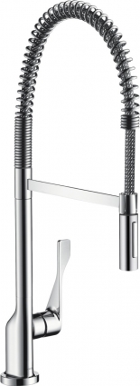 Смеситель Axor Citterio Semi-Pro 39840000 для кухонной мойки, хром