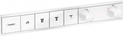 Термостат Hansgrohe RainSelect 15382700 для душа, белый матовый