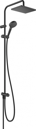 Душевая стойка Hansgrohe Vernis Shape 26289670 Showerpipe 230 1jet Reno EcoSmart черный