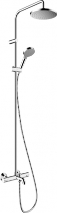 Душевая стойка Hansgrohe Vernis Blend 26274000 Showerpipe 200 1jet с термостатом, хром