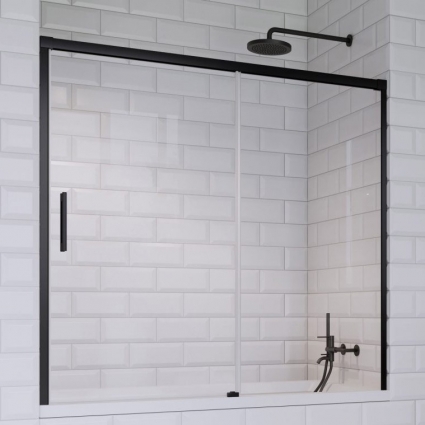 Шторка на ванну Radaway Idea Black PN DWJ 180 R