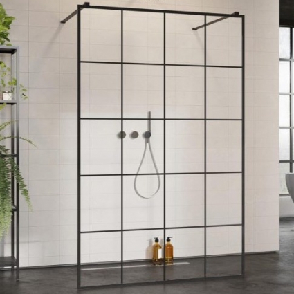 Душевая перегородка Radaway Modo X Black I Factory 130x200