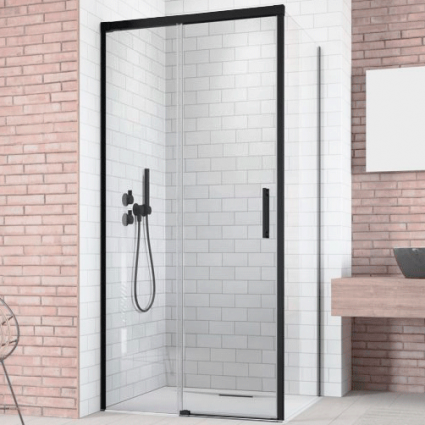Дверь для душевого уголка Radaway Idea Black KDJ 120 L