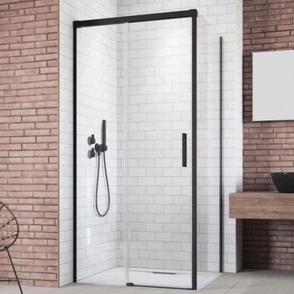 Душевой уголок Radaway Idea Black KDJ 120x110 L