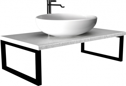 Столешница 1MarKa Grunge Loft 100 бетон светлый