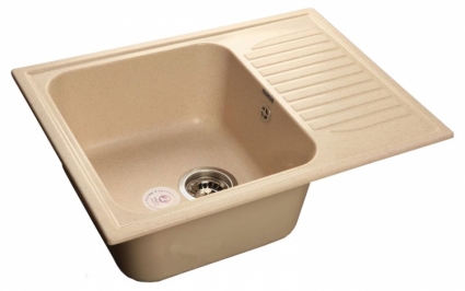 Мойка кухонная GranFest Standart GF-S645L бежевый