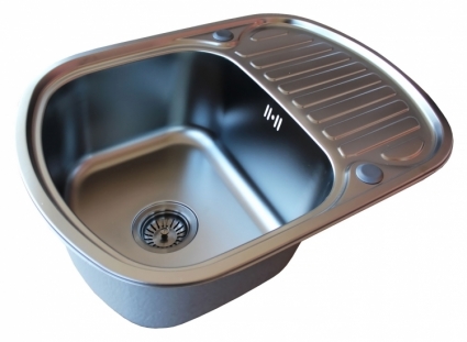 Мойка кухонная Zorg Inox Pvd SZR-630-490 GRAFIT