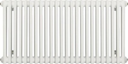 Радиатор стальной Zehnder Charleston 2056/24 2-трубчатый, подключение 1270, белый