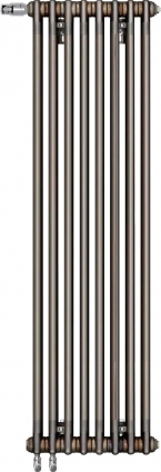 Радиатор стальной Zehnder Charleston Completto C3180/08 3-трубчатый, подключение V001, technoline