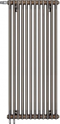 Радиатор стальной Zehnder Charleston Completto C3180/12 3-трубчатый, подключение V001, technoline