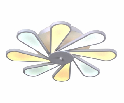 Потолочная светодиодная люстра Kink Light Ромашка 08178