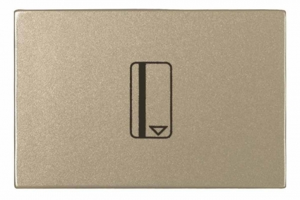Выключатель карточный ABB Zenit 16A 250V шампань 2CLA221410N1901