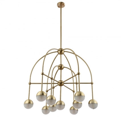 Подвесная люстра Crystal Lux Truena SP-PL6+3+1 Bronze