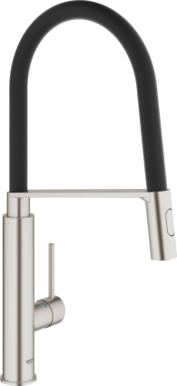 Смеситель Grohe Concetto New 31491DC0 для кухонной мойки, суперсталь