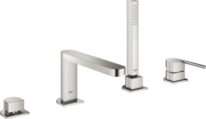 Смеситель Grohe Plus 29307DC3 на борт ванны, суперсталь