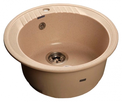 Мойка кухонная GranFest Rondo GF-R520 бежевый
