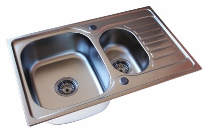 Мойка кухонная Zorg Inox Pvd SZR-780-2-480 GRAFIT