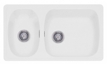 Мойка кухонная Reginox Roma 15 white