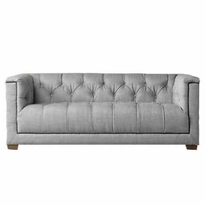 Диван RESTORATION HARDWARE Савой серого цвета