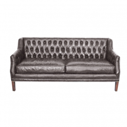 Диван ROOMERS FURNITURE с обивкой из натуральной кожи